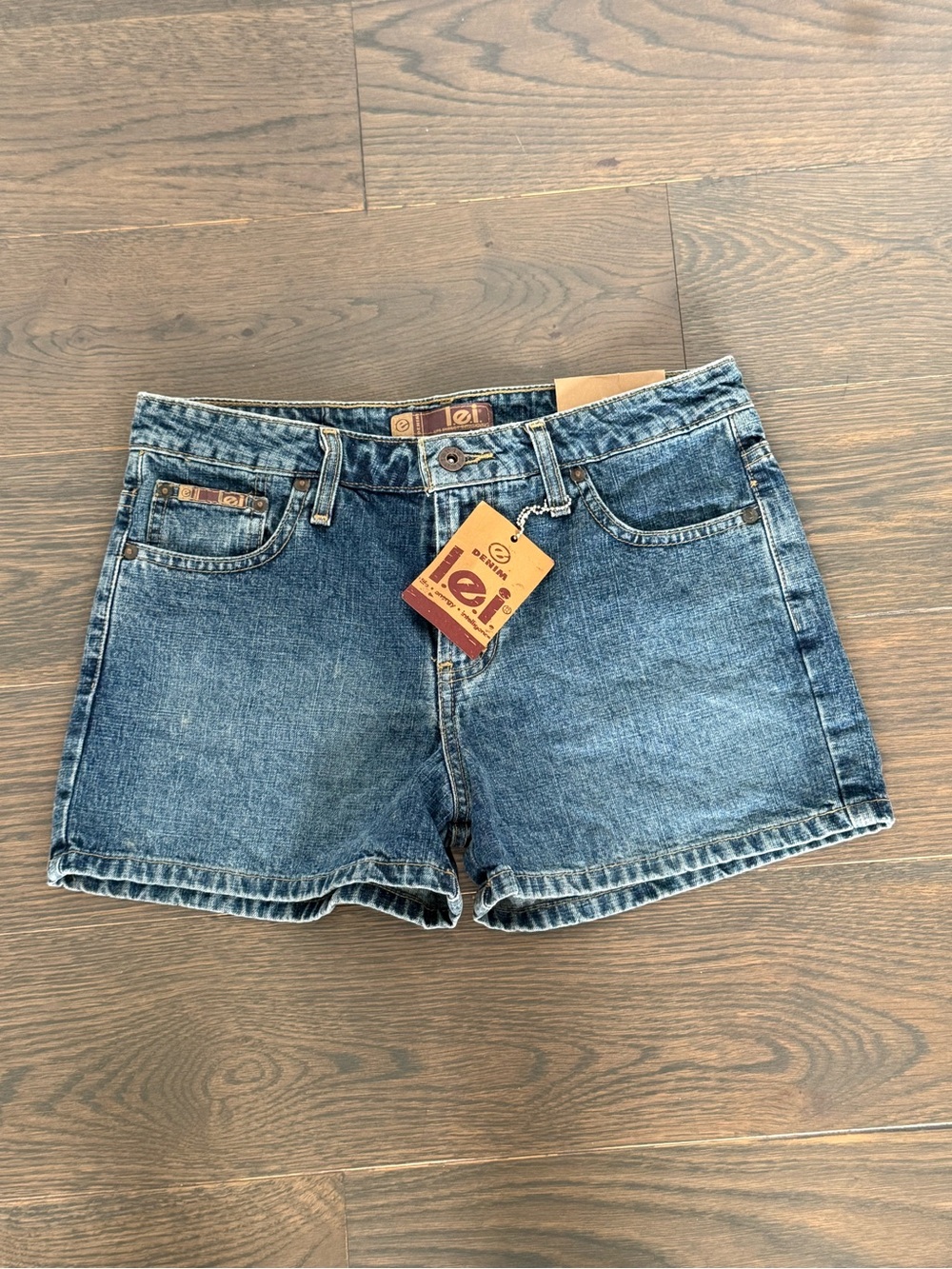 LEI Women’s Blue Denim Shorts